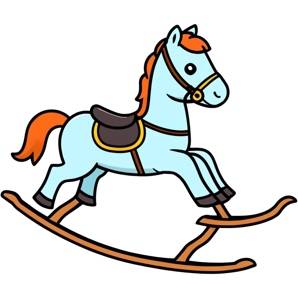 rocking horse emoji