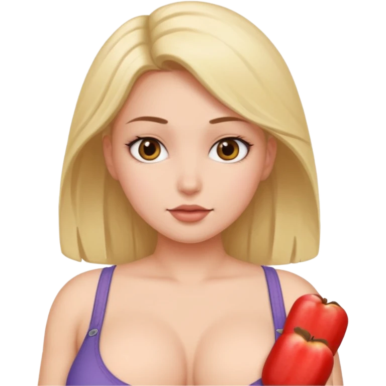 girl with big tits and hard nipples emoji