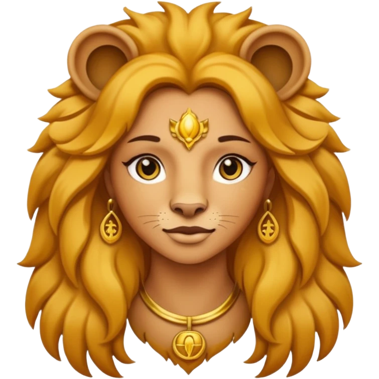 Leo woman zodiac emoji