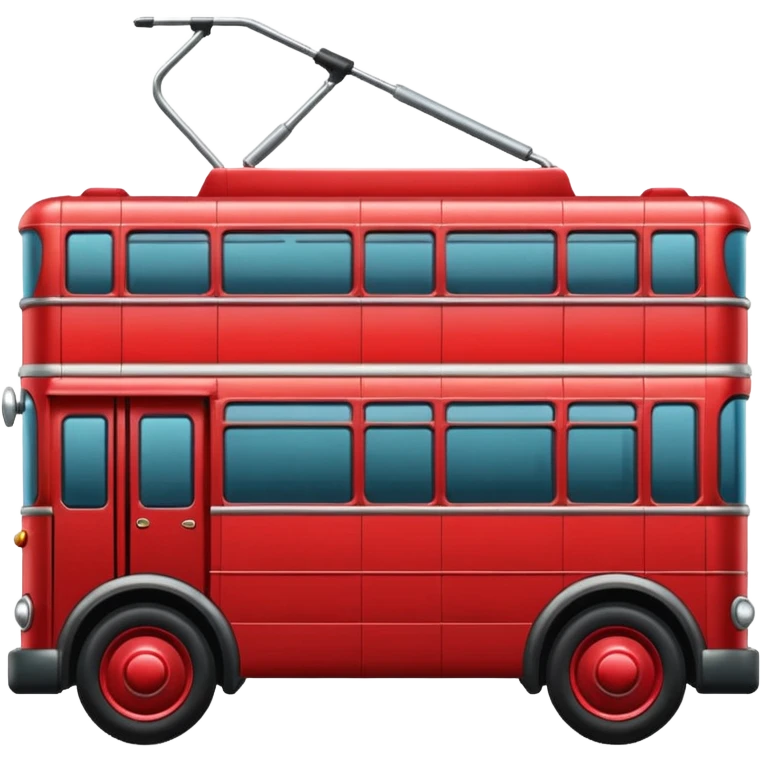 trolleybus emoji