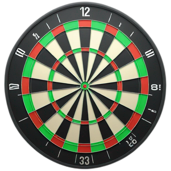 big Dartboard emoji
