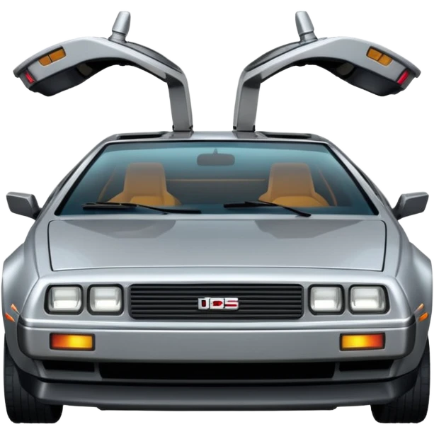 delorean emoji