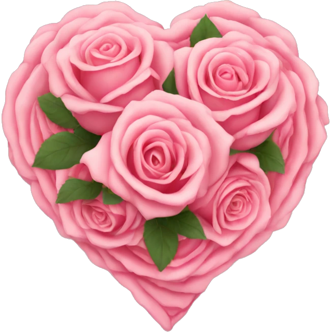 heart of roses emoji