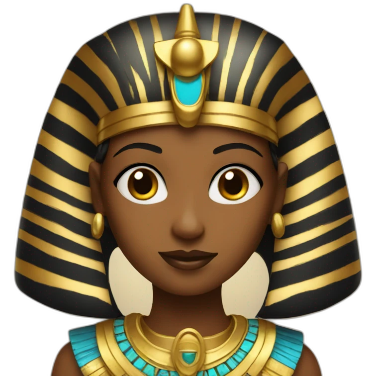 Girl pharaoh emoji