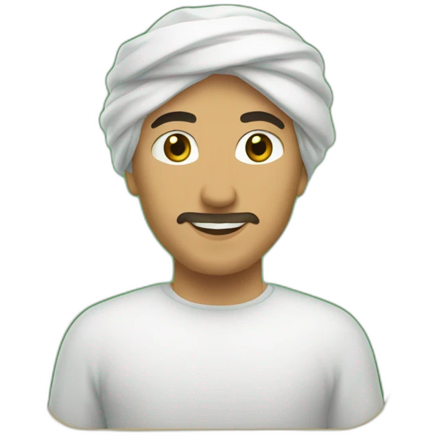 Algerien mettant une claque emoji