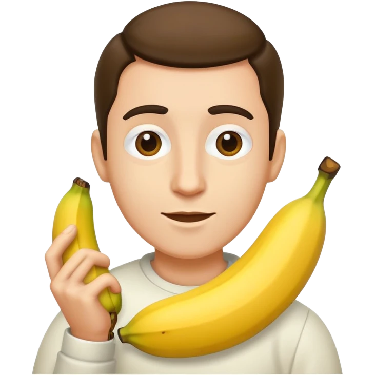 A el jugador de fútbol Pedri con un platano emoji