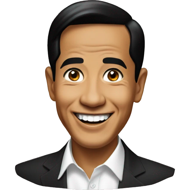 Smiling JOKOWI emoji