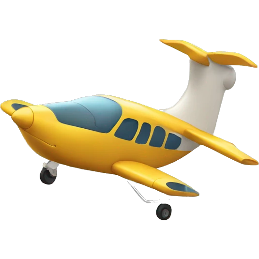 plan flying in city emoji