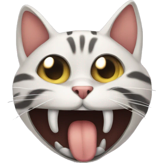 Mewing emoji