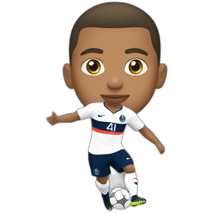 Kylian mbappe psg emoji