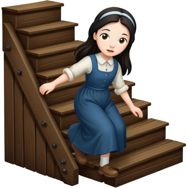 AMISH GIRL TUBBLING DOWN STAIRS emoji