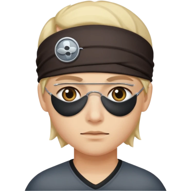 working with eye patches emoji