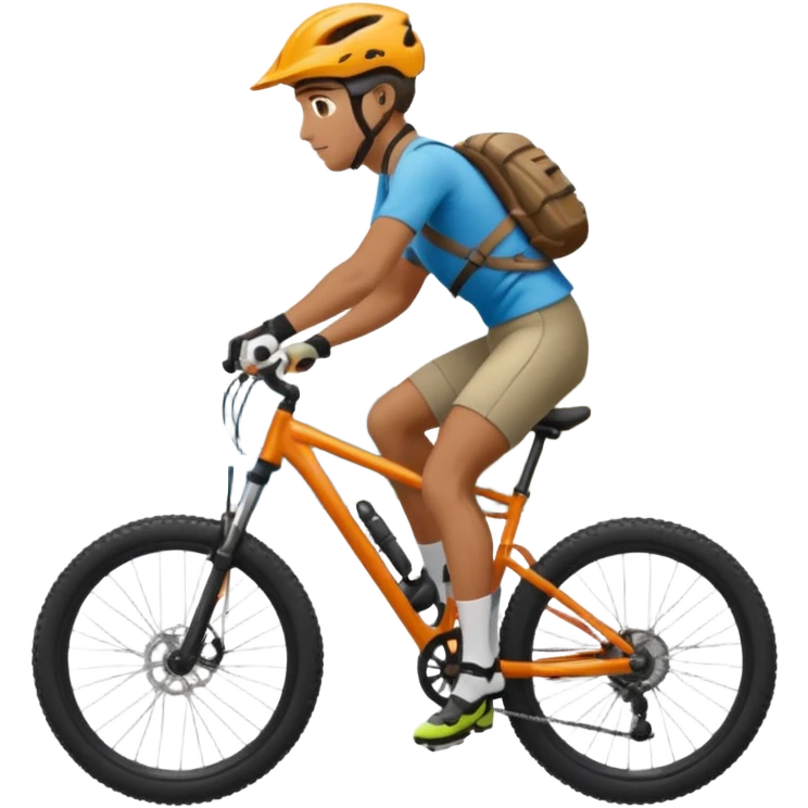 montaña ciclismo emoji