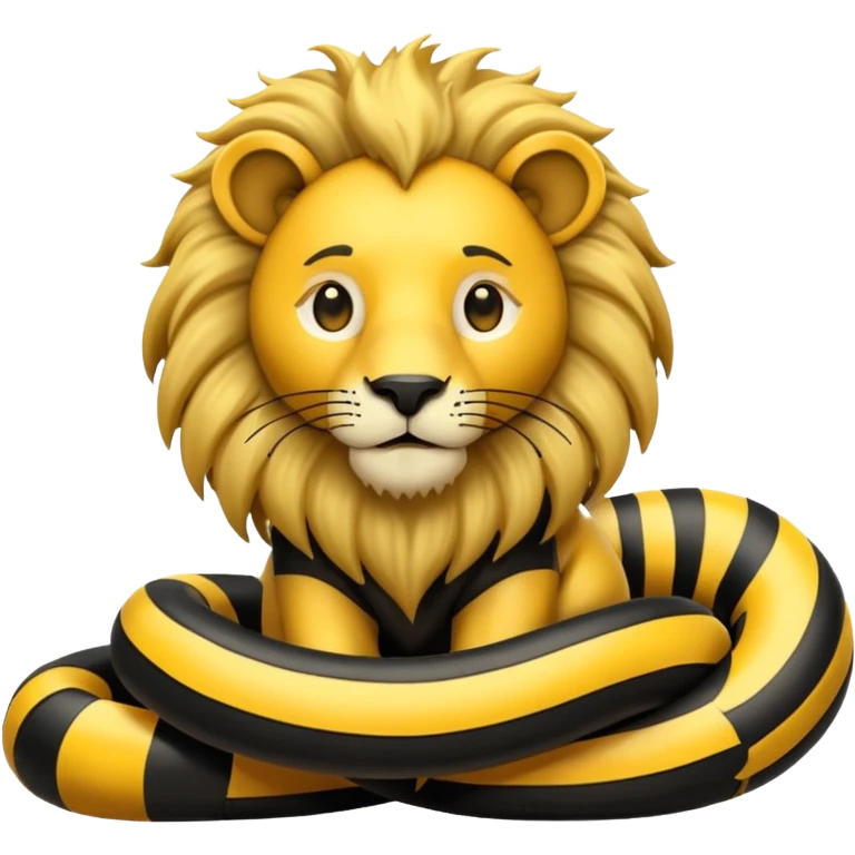 hose and bee and  lion emoji