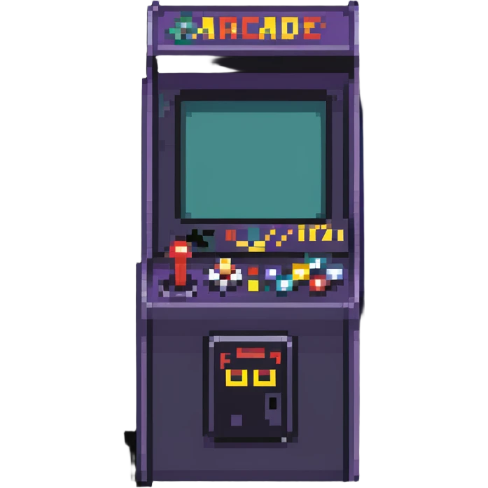 Retro arcade machine emoji