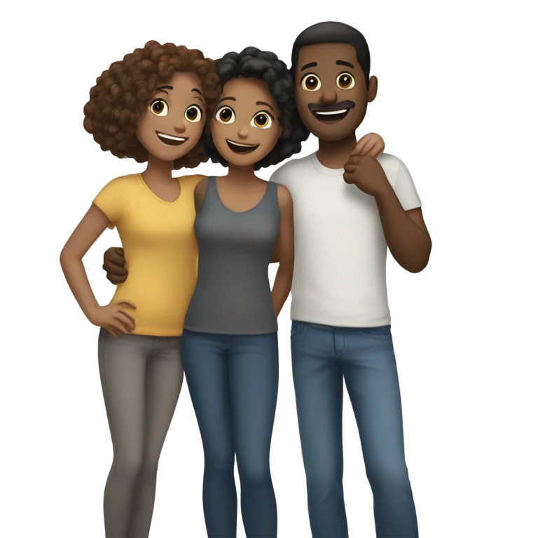 Three bros emoji