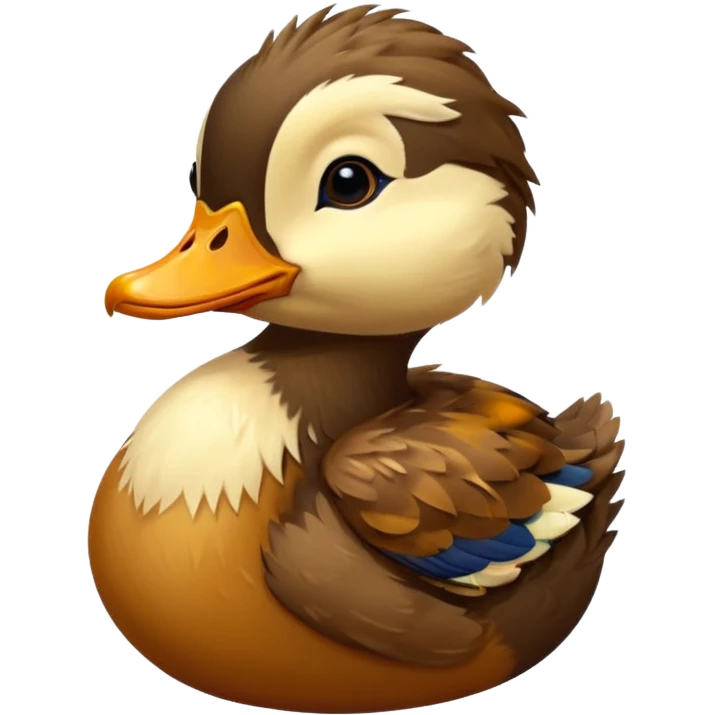 baby Mallard duck emoji