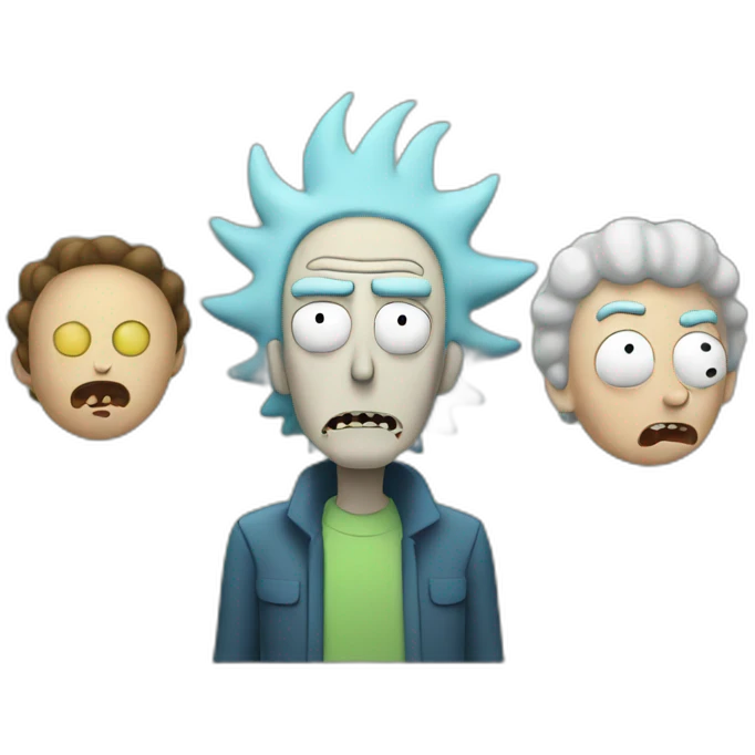 Rick and morty emoji