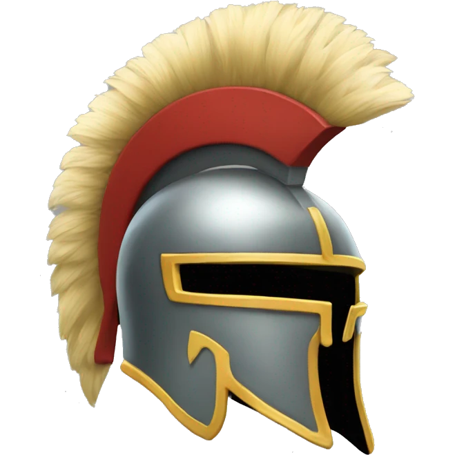 Warrior helmet emoji