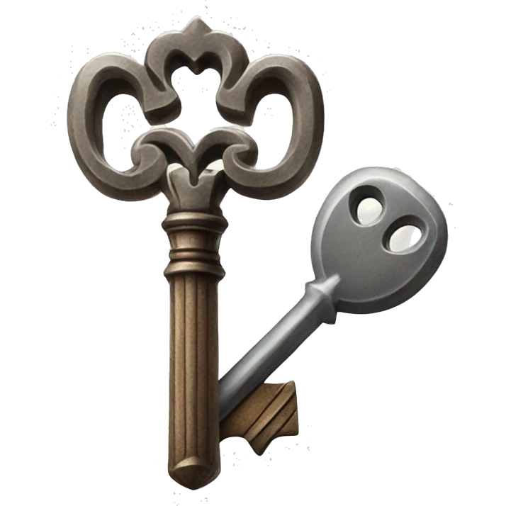 Locke and key key emoji