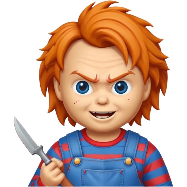 Un emojin de chuky emoji