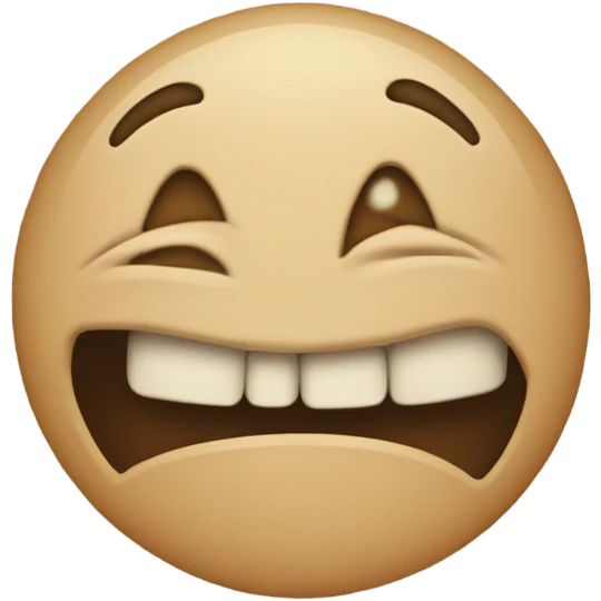 Laugh and cry hard emoji