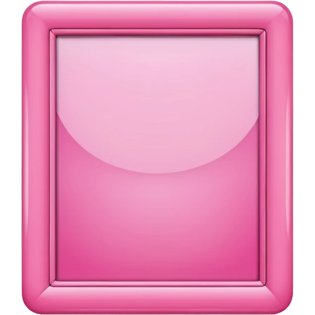 pink picture frame emoji