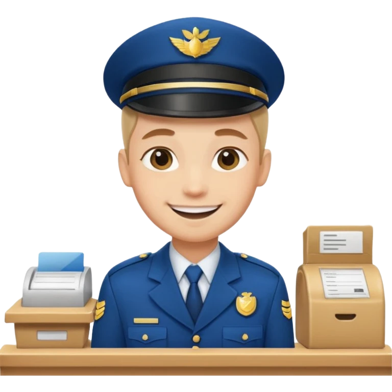 postmaster at counter emoji