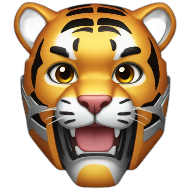 Tiger-with-iron-man-body-armor emoji