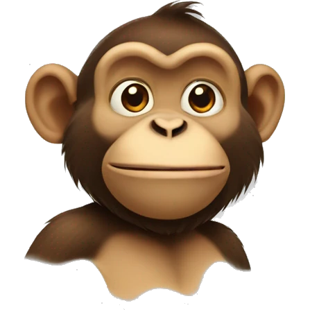 Fat Monkey  emoji