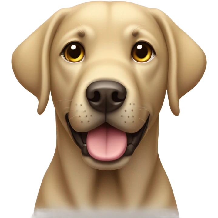 Labrador  emoji