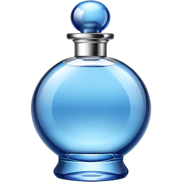 Blue perfume emoji