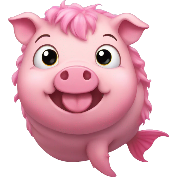pig Mermaid emoji