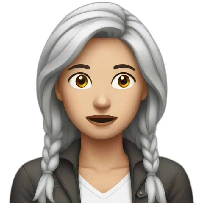 woman suffering emoji