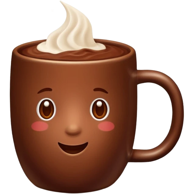 Cacao drink emoji
