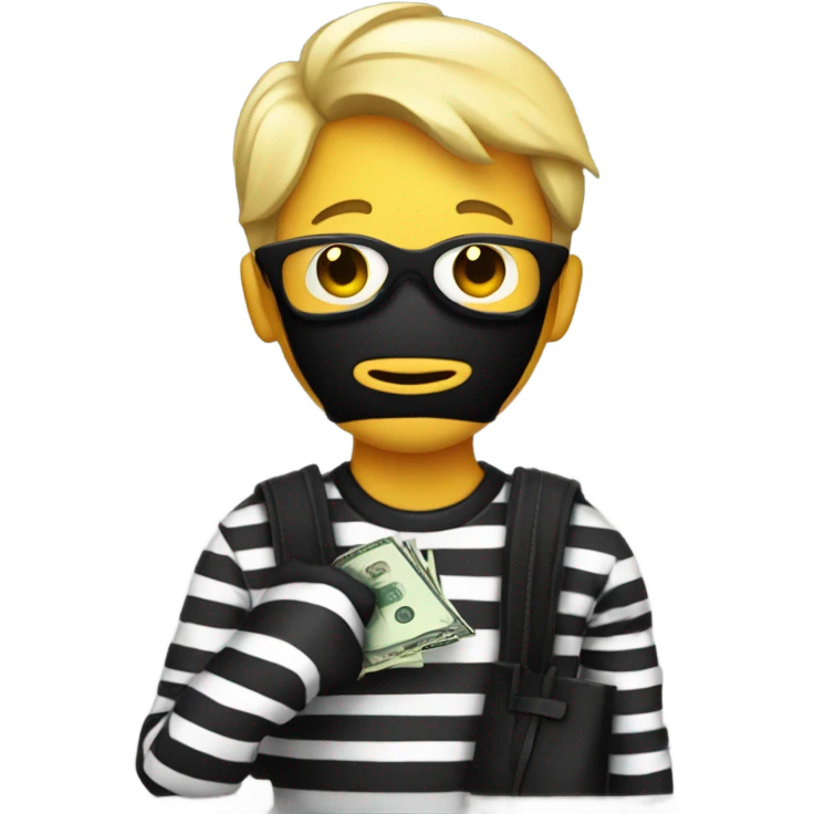 Robber emoji emoji