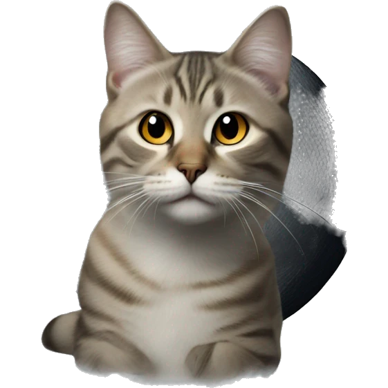 cat on the moon  emoji