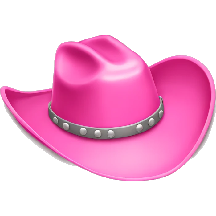 pink cowboy hat emoji