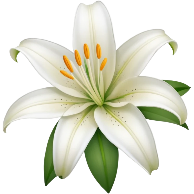 bunga lily emoji