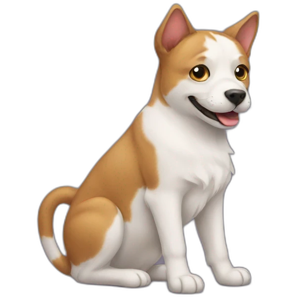 Cat and dog  emoji