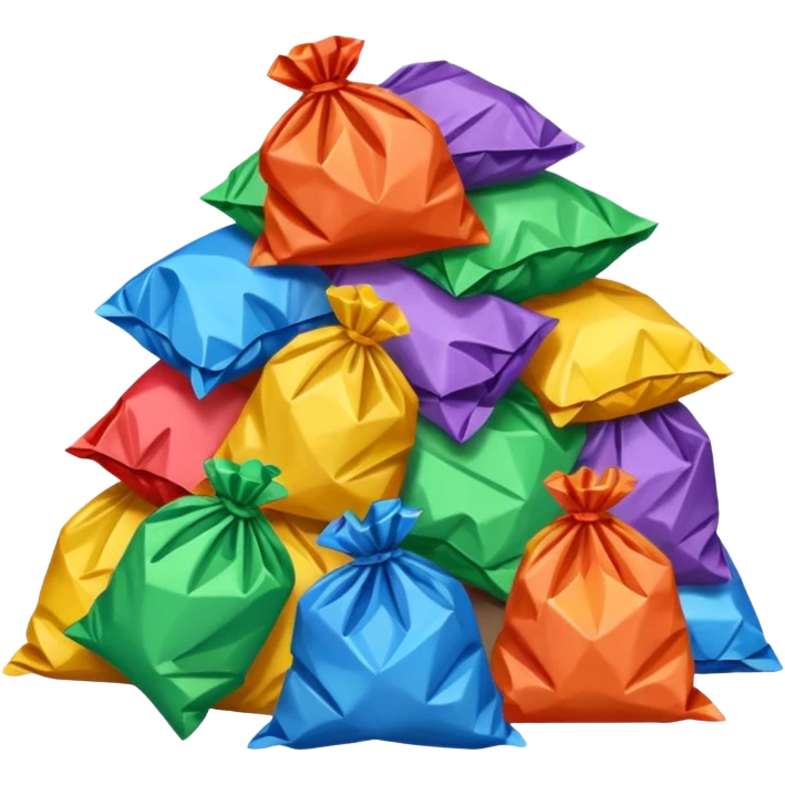 trash wrappers emoji