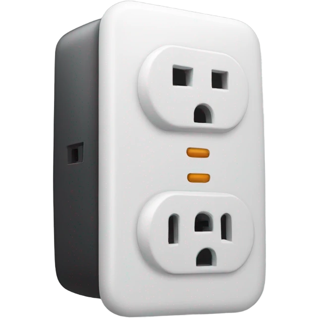 Socket and remote control emoji