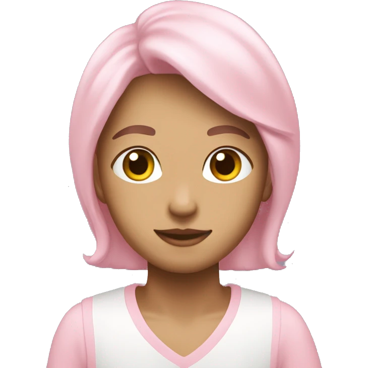 Light pink Ch ri s t ma s emoji