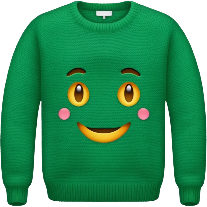 green sweater emoji