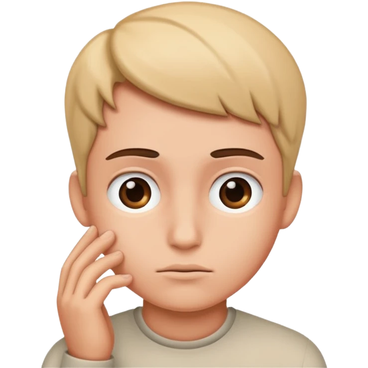 Think emoji