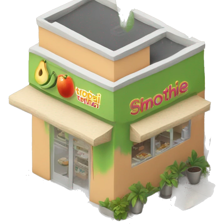 tropical smoothie cafe  emoji