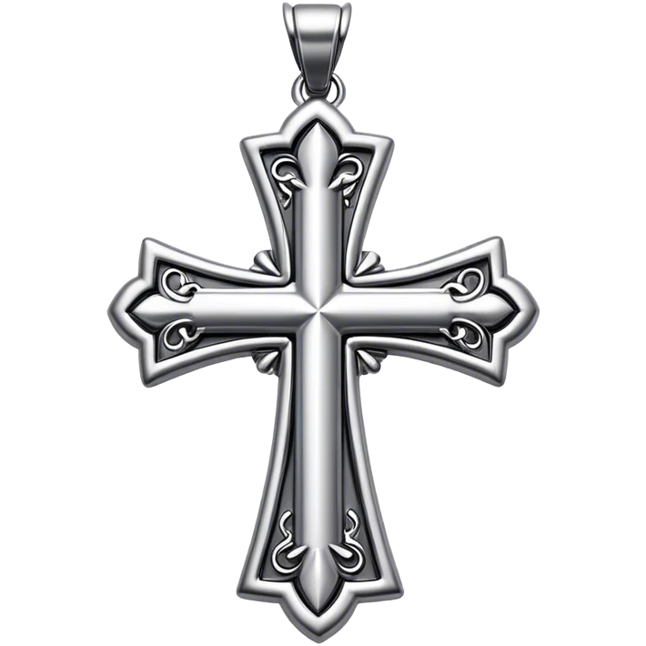 chrome hearts cross emoji