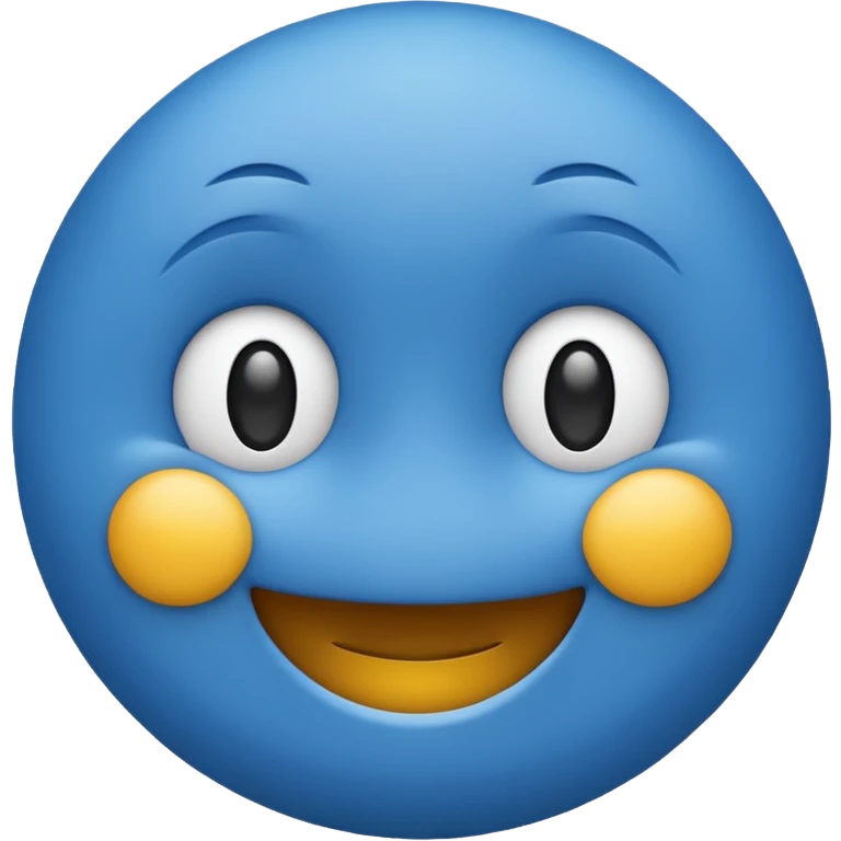 blue emoji emoji