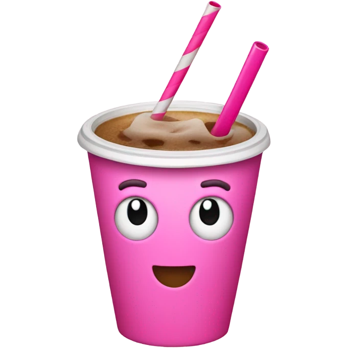 Cokes up pink emoji emoji