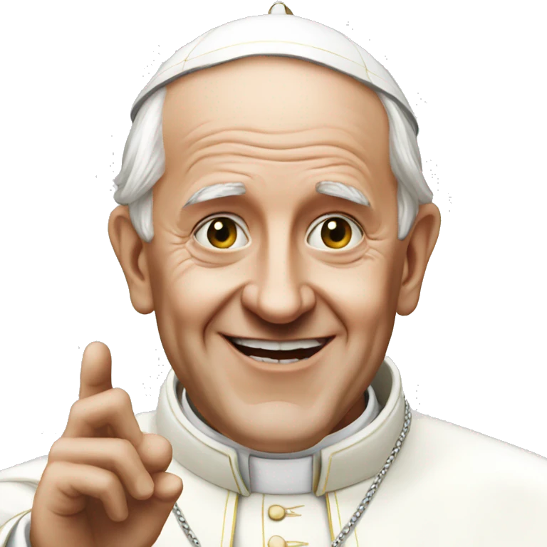 pope approves emoji